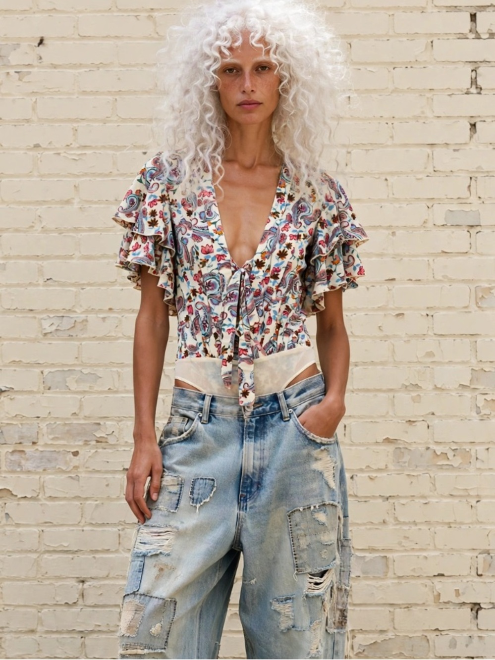 Free People bodysuit NWT